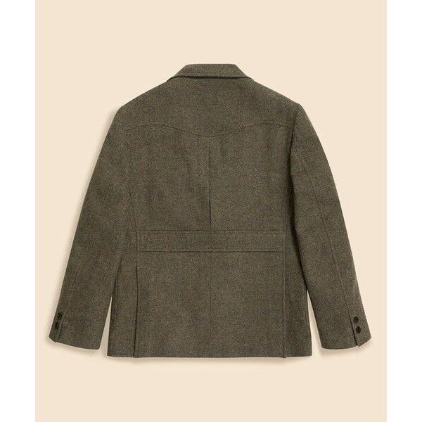 Brooks Brothers / ブルックス ブラザーズ ウール　３釦ノーフォークジャケット　Made in USAの画像
