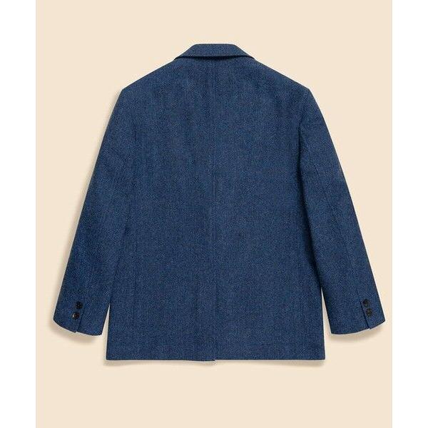Brooks Brothers / ブルックス ブラザーズ シェットランドウール　ヘリンボーン　段返り３釦サックジャケット　Traditional　Made in USAの画像