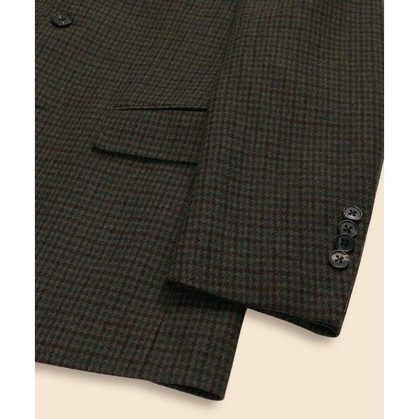 Brooks Brothers / ブルックス ブラザーズ ウール／カシミヤ　ガンクラブチェック　段返り３釦ジャケット　TOKYO modelの画像