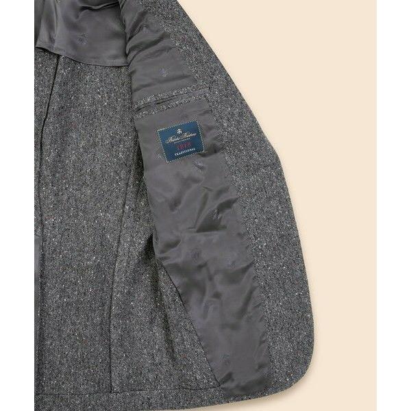 Brooks Brothers / ブルックス ブラザーズ ウールドネガルツイード　段返り3釦サックジャケット　Traditional　MadebyRINGJACKETの画像