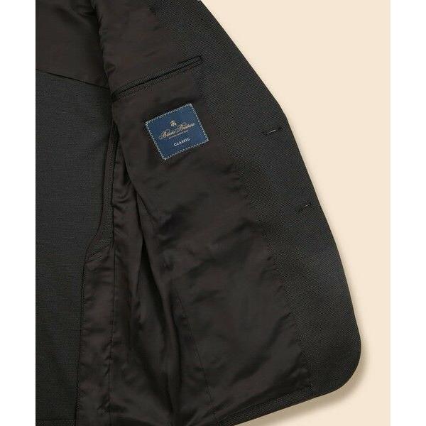 Brooks Brothers / ブルックス ブラザーズ ウール／ポリエステル　ニット　ピンドット　シングル２釦ジャケット　Classicの画像