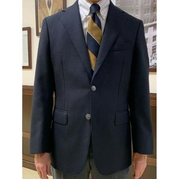 Brooks Brothers / ブルックス ブラザーズ ウール　ロイヤルオックスフォード　段返り３釦ブレザー　TOKYO modelの画像