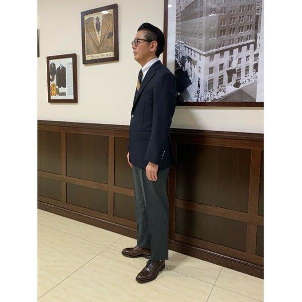 Brooks Brothers / ブルックス ブラザーズ ウール　ロイヤルオックスフォード　段返り３釦ブレザー　TOKYO modelの画像