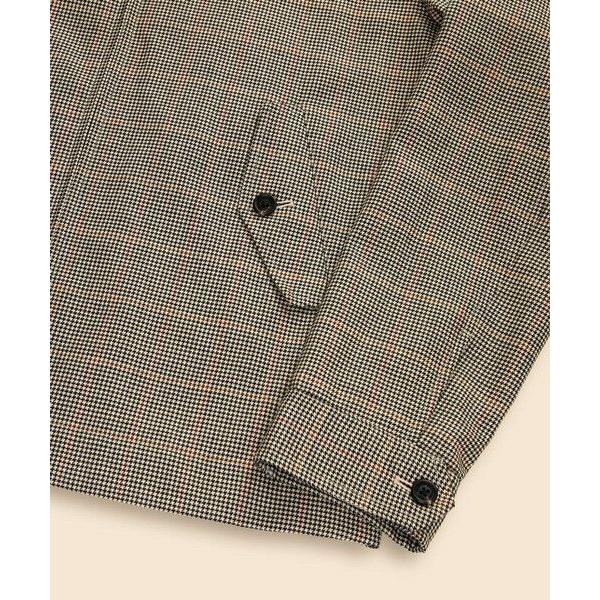 Brooks Brothers / ブルックス ブラザーズ ウール　ガンクラブチェック　ジップブルゾンの画像