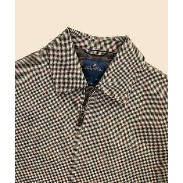 Brooks Brothers / ブルックス ブラザーズ ウール　ガンクラブチェック　ジップブルゾンの画像