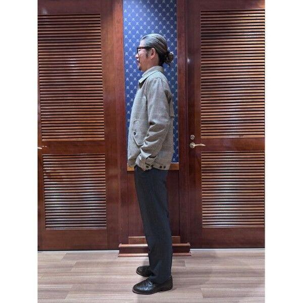 Brooks Brothers / ブルックス ブラザーズ ウール　ガンクラブチェック　ジップブルゾンの画像