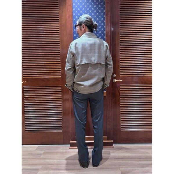 Brooks Brothers / ブルックス ブラザーズ ウール　ガンクラブチェック　ジップブルゾンの画像