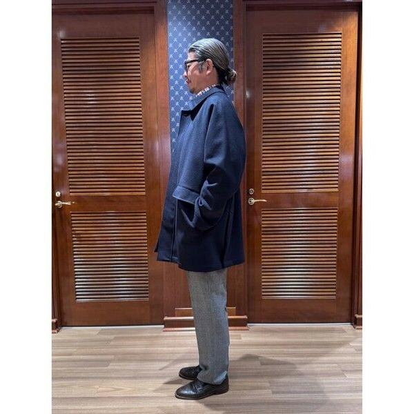 Brooks Brothers / ブルックス ブラザーズ ウール／カシミヤ　ラグランスリーブ　ウォーキングコートの画像