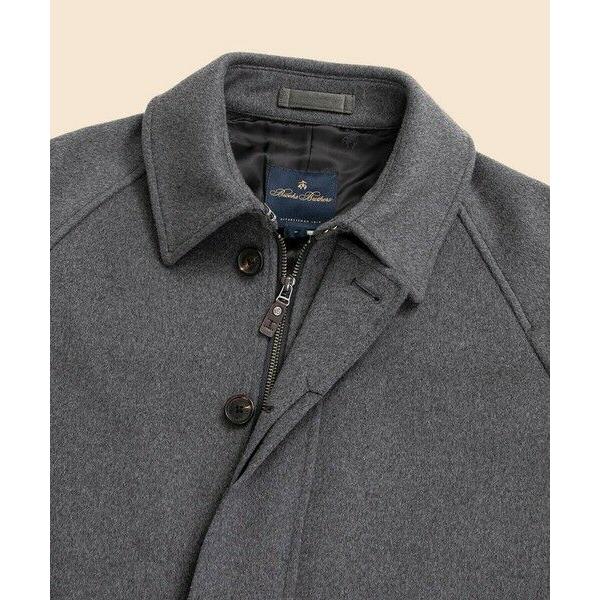 Brooks Brothers / ブルックス ブラザーズ ウール／カシミヤ　ラグランスリーブ　ウォーキングコートの画像