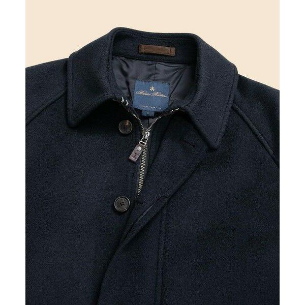 Brooks Brothers / ブルックス ブラザーズ ウール／カシミヤ　ラグランスリーブ　ウォーキングコートの画像