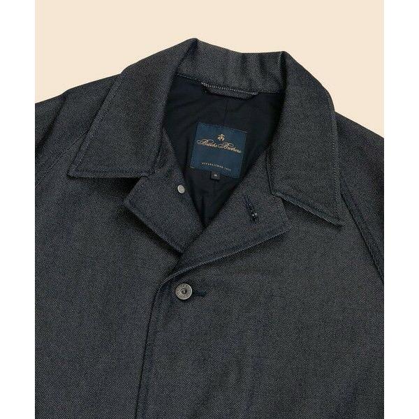 Brooks Brothers / ブルックス ブラザーズ ウール　デニム　ロングコートの画像