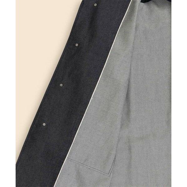 Brooks Brothers / ブルックス ブラザーズ ウール　デニム　ロングコートの画像