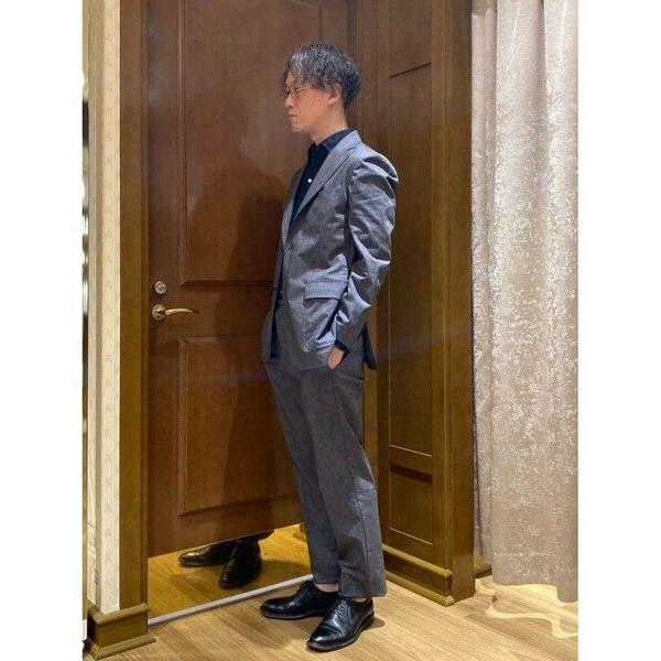 Brooks Brothers / ブルックス ブラザーズ コットンブレンド　ウォッシャブル　段返り３釦アンコンジャケット　TOKYO modelの画像