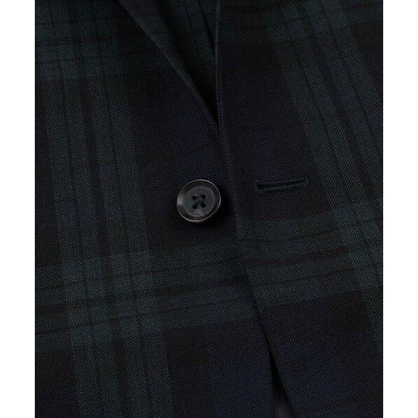 Brooks Brothers / ブルックス ブラザーズ トロピカルウール　ブラックウォッチ　段返り３釦ジャケット　Traditional　Made by RING JACKETの画像