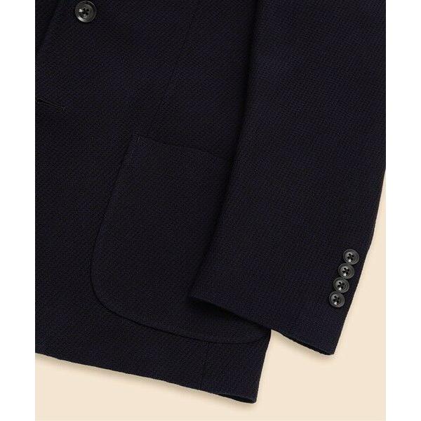 Brooks Brothers / ブルックス ブラザーズ コットン　ニット　テキスチャード　シングル2釦ジャケット　Classicの画像