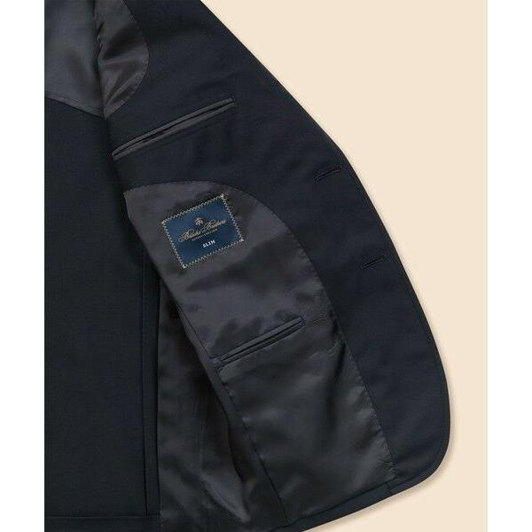 Brooks Brothers / ブルックス ブラザーズ ミラクルクリンプウール　段返り３釦　ブレザー　Slimの画像