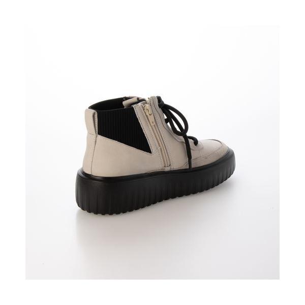 D'ICI（ディッシィ） 【軽量】プラットフォームハイカットスニーカー