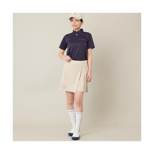 NS23 par Nissa Golf / エヌエス23・パー・ニッサゴルフ 【Women's】【接触冷感／UVカット／撥水】ストレッチプリーツキュロット_5