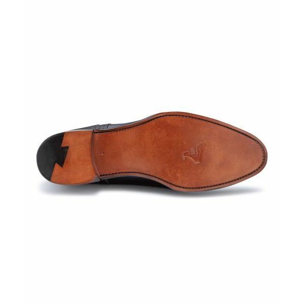 SHETLAND FOX / シェットランドフォックス シェットランドフォックス 711F DRAYTON パンチドキャップトウ ブラックの画像
