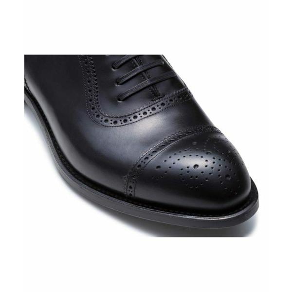 SHETLAND FOX / シェットランドフォックス シェットランドフォックス 722F COVENTRY セミブローグ ブラックの画像