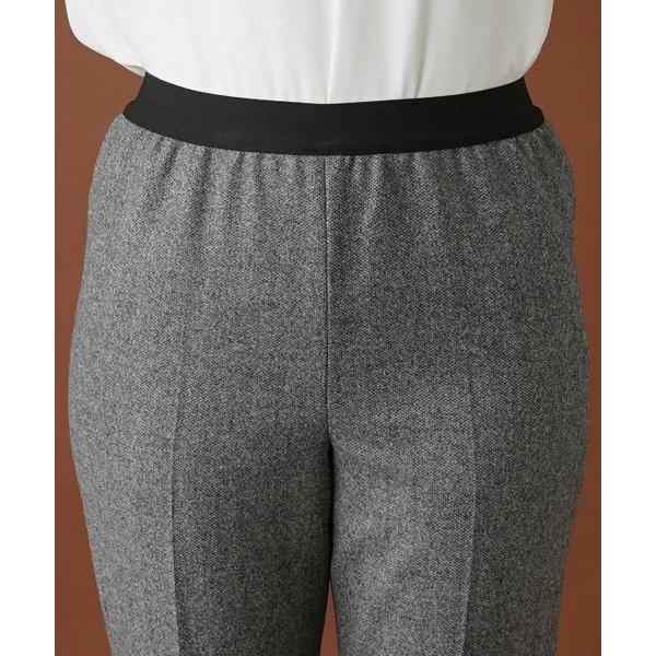 Leilian / レリアン ツイードテーパードパンツ