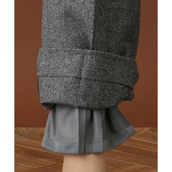 Leilian / レリアン ツイードテーパードパンツ