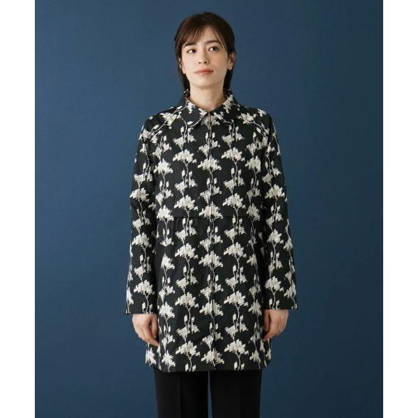 Leilian / レリアン ジャカードフラワーコート【ROCHAS Premiere】の画像