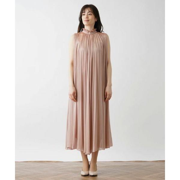 Leilian / レリアン 【店舗人気】フリルカラーロングワンピースの画像