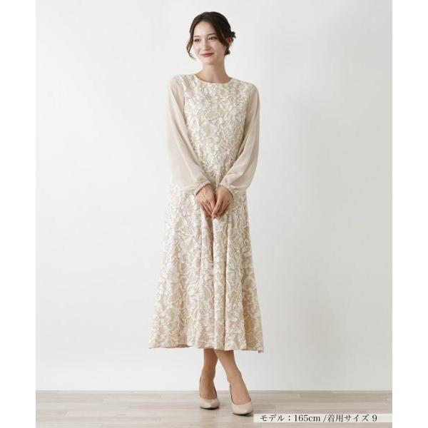 Leilian（レリアン） 【店舗人気】ボタニカルレースワンピース