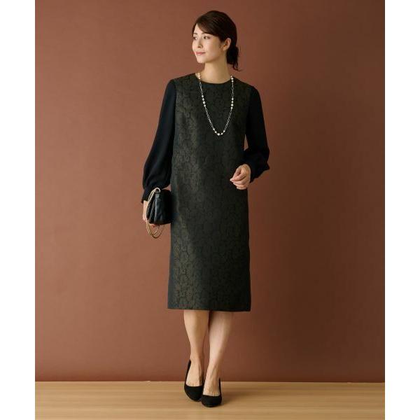 Leilian レリアン　フォーマル上下 店舗人気】ノーカラージャケットスーツ【セレモニー】|レリアン プラス