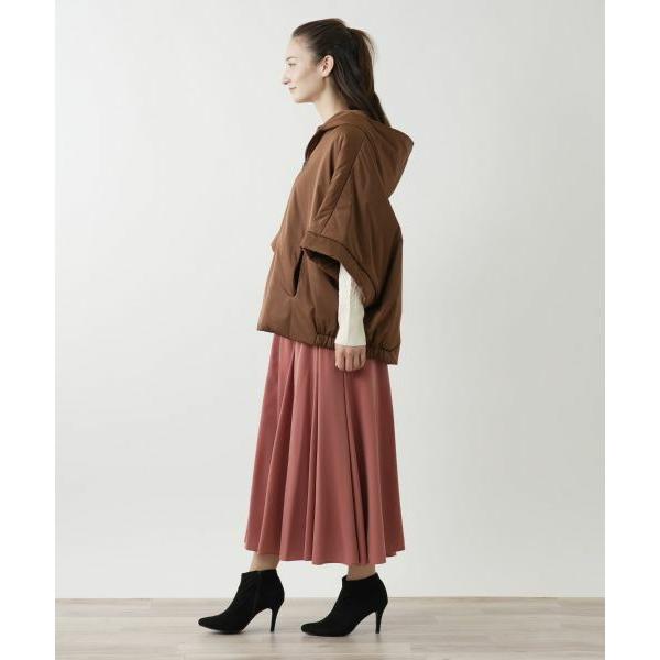 Leilian / レリアン フーデッドショートコートの画像