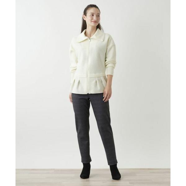 レリアン　ホワイトレーベル　チュニックブラウス 洗えるスキッパーチュニックブラウス【Leilian WHITE