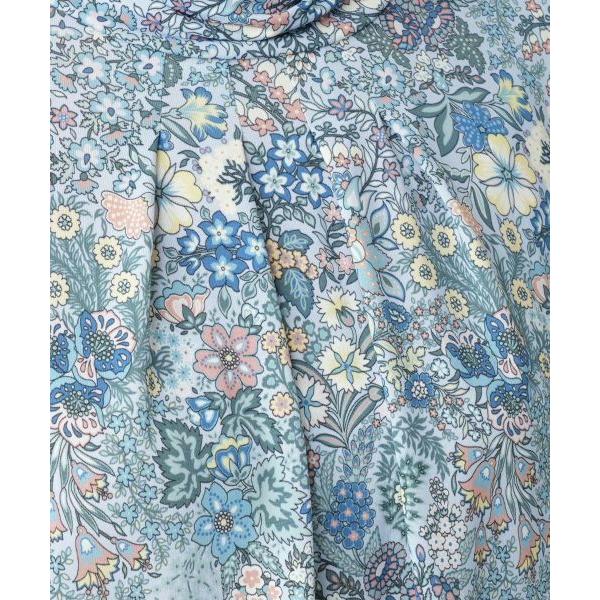 Leilian（レリアン） プリントハイネックカットソー【BINDA