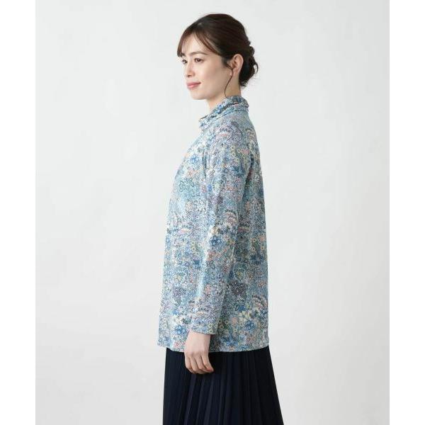 Leilian（レリアン） プリントハイネックカットソー【BINDA