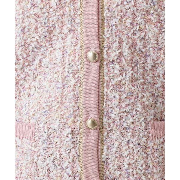 Leilian（レリアン） ツイードニットカーディガン : タカシマヤ