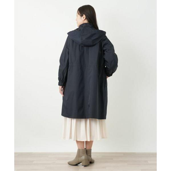 Leilian / レリアン フーデッド比翼コートの画像