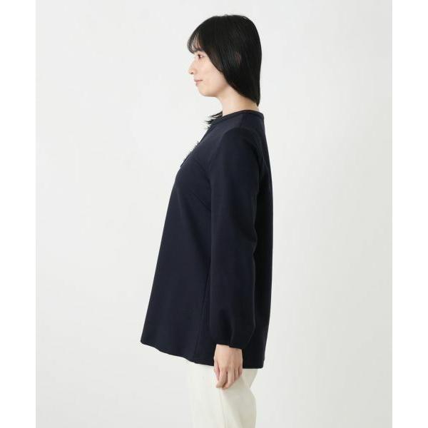 Leilian（レリアン） 洗えるスキッパーチュニックブラウス【Leilian