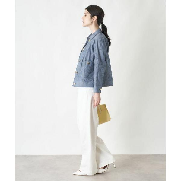 Leilian / レリアン ボタニカル刺繍ジャケット【ROCHAS Premiere】の画像