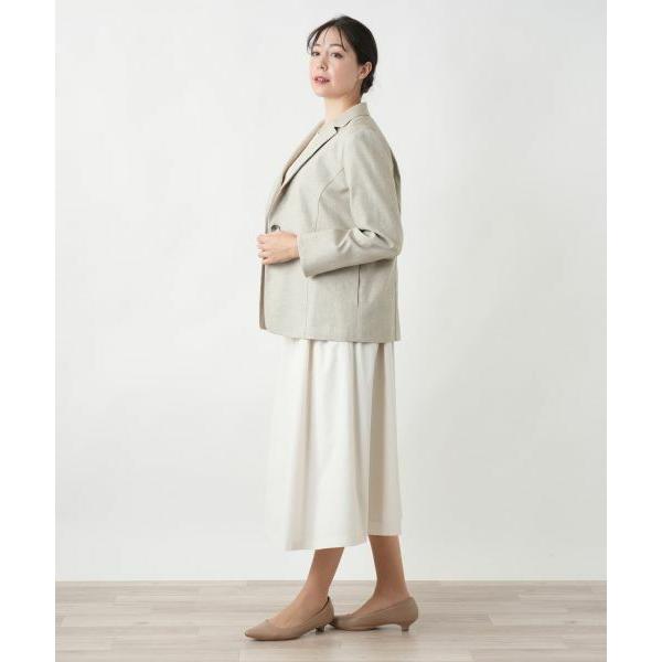 NARACAMICIE / ナラカミーチェ フリンジトリミングノーカラーショート