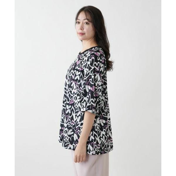 美品✦レリアン プラスハウス スクエアネックチュニック 13+ 美品✦レリアン プラスハウス スクエアネックチュニック 13+