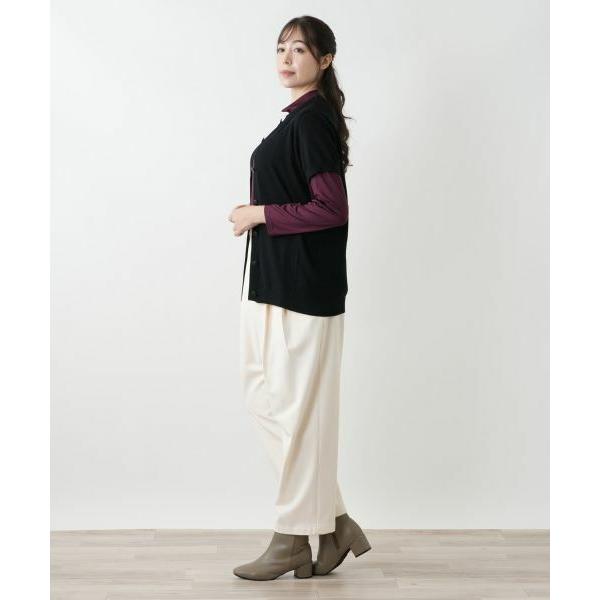 グレースコンチネンタル】リネンタッチハーフスリーブジャケット 24SS