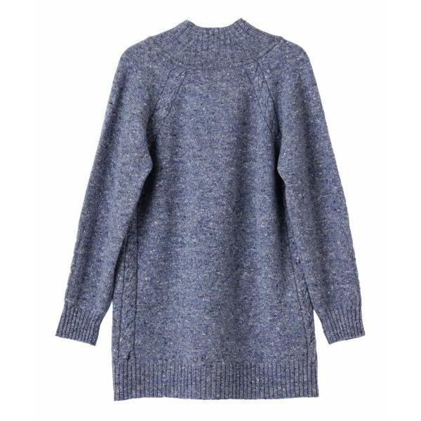 【現行品】レリアンプラスハウス ニットパーカー　13+　XL アイボリー　ウール 現行品Leilian レリアンプラスハウス ニットパーカー 13+ XL