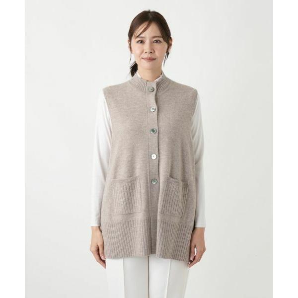 Leilian PLUS HOUSE（レリアンプラスハウス） カシミヤニットベスト