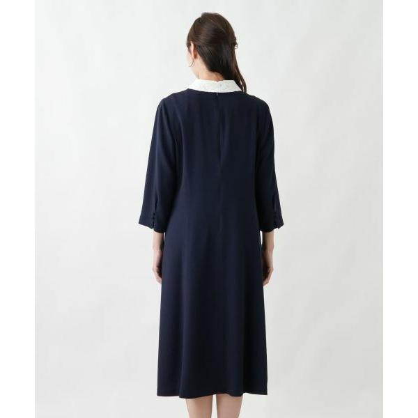 Leilian PLUS HOUSE / レリアンプラスハウス レースコンビ付け襟【Leilian WHITE LABEL】の画像