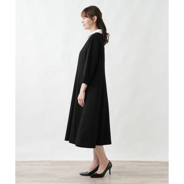 Leilian PLUS HOUSE / レリアンプラスハウス レースコンビ付け襟【Leilian WHITE LABEL】の画像