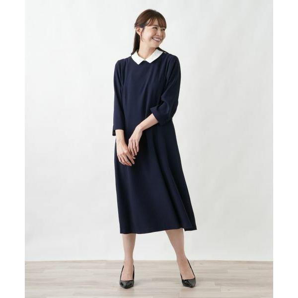 Leilian PLUS HOUSE / レリアンプラスハウス レースコンビ付け襟【Leilian WHITE LABEL】の画像