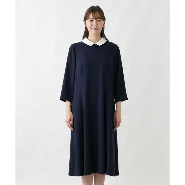 Leilian PLUS HOUSE / レリアンプラスハウス レースコンビ付け襟【Leilian WHITE LABEL】の画像