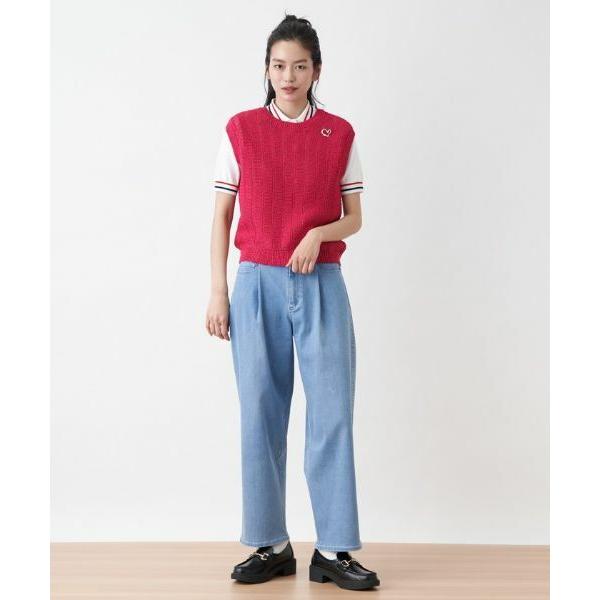 CARA O CRUZ / キャラ・オ・クルス クルーネックニットベスト | CARA O CRUZ | 11