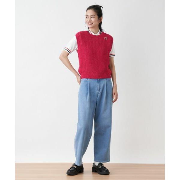 CARA O CRUZ / キャラ・オ・クルス クルーネックニットベスト | CARA O CRUZ | 12