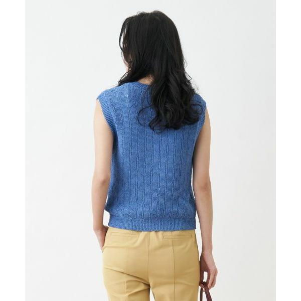 CARA O CRUZ / キャラ・オ・クルス クルーネックニットベスト | CARA O CRUZ | 19